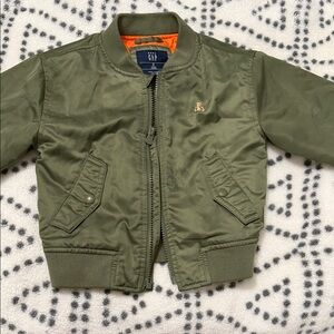 GAP Kids Green Puffer Jacket